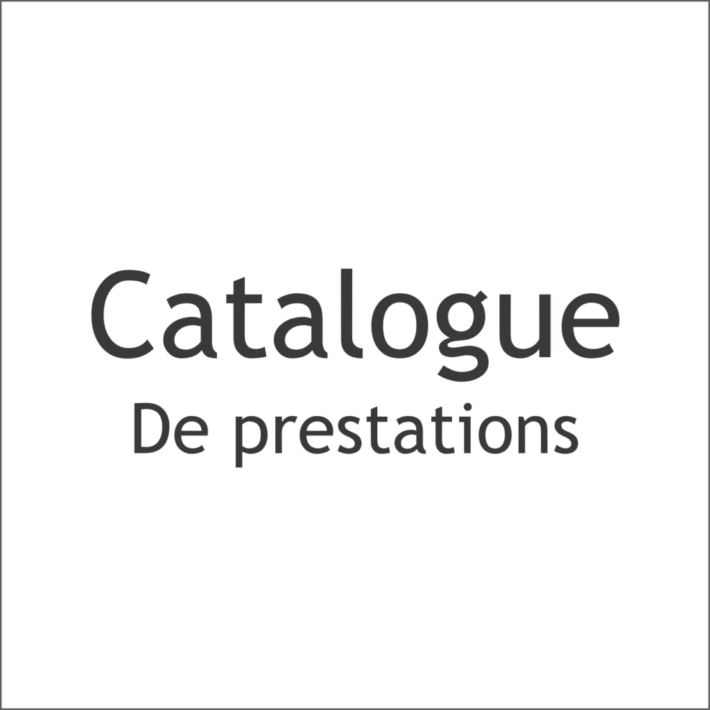 Bouton catalogue